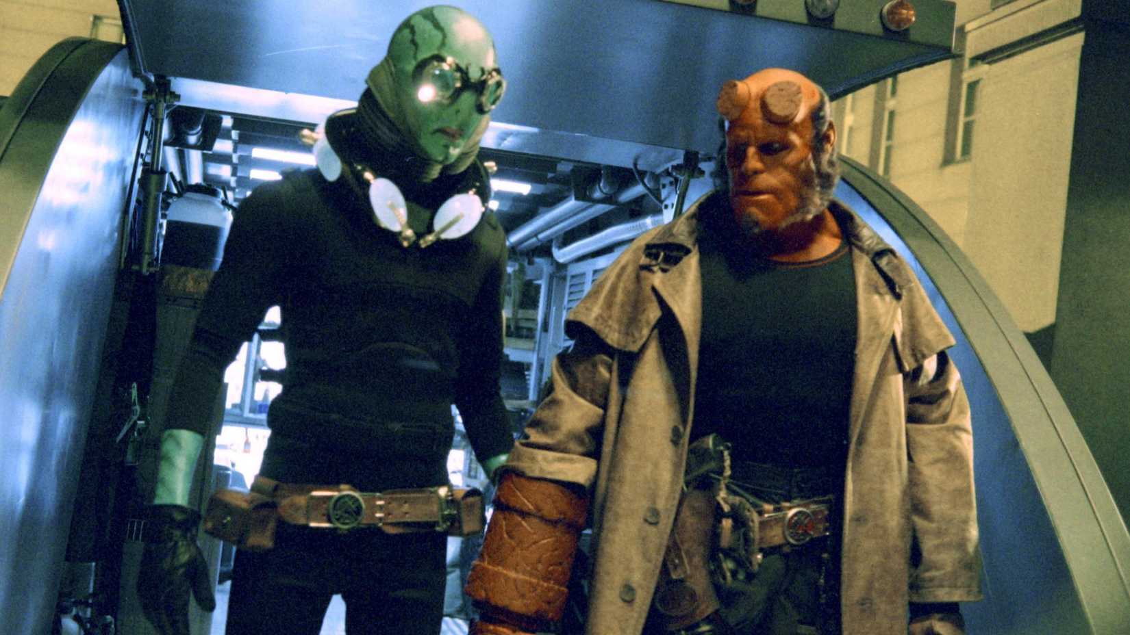 Abe Sapien and Hellboy