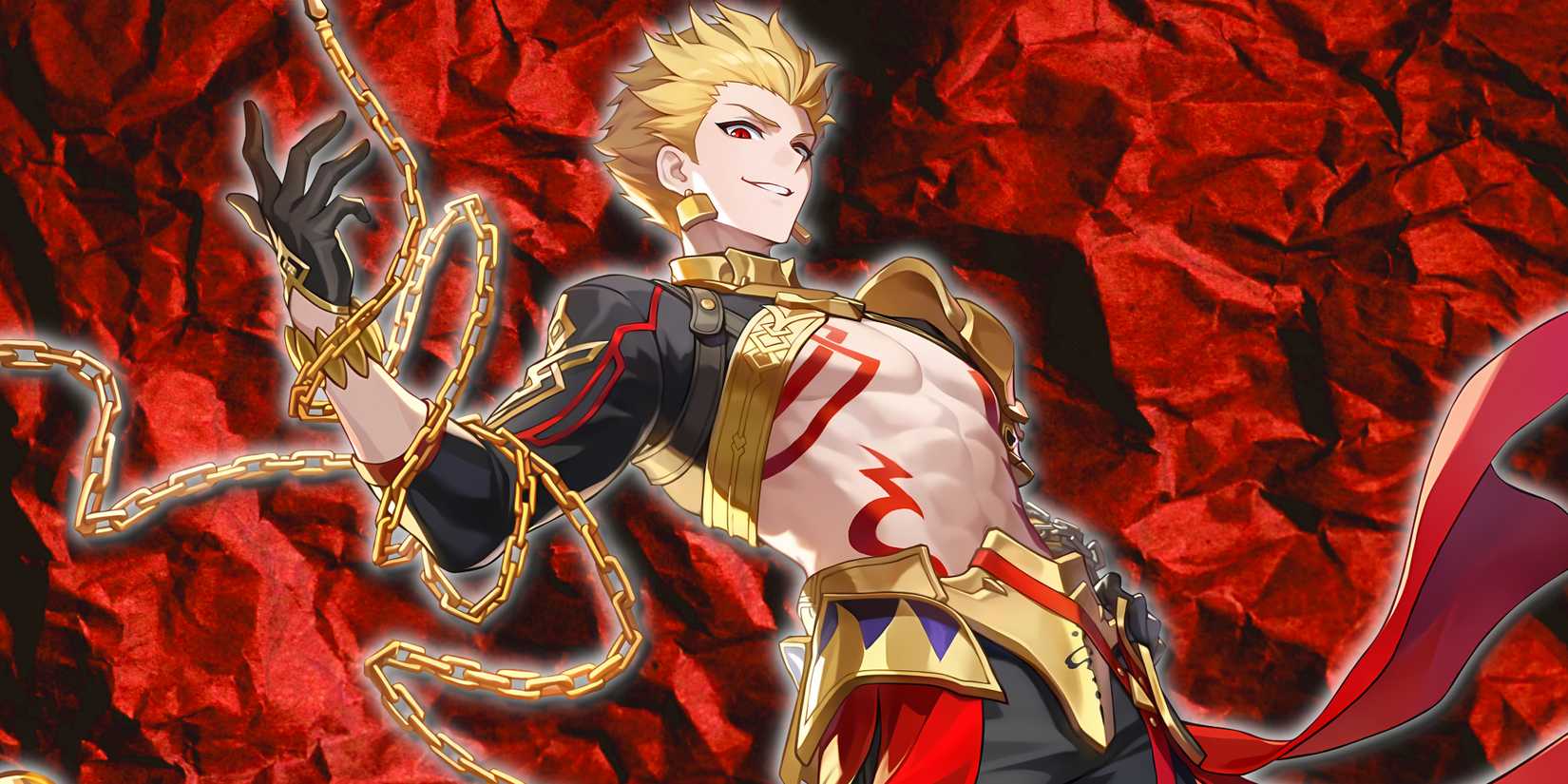 Gilgamesh from Honkai: Star Rail controls golden chains.