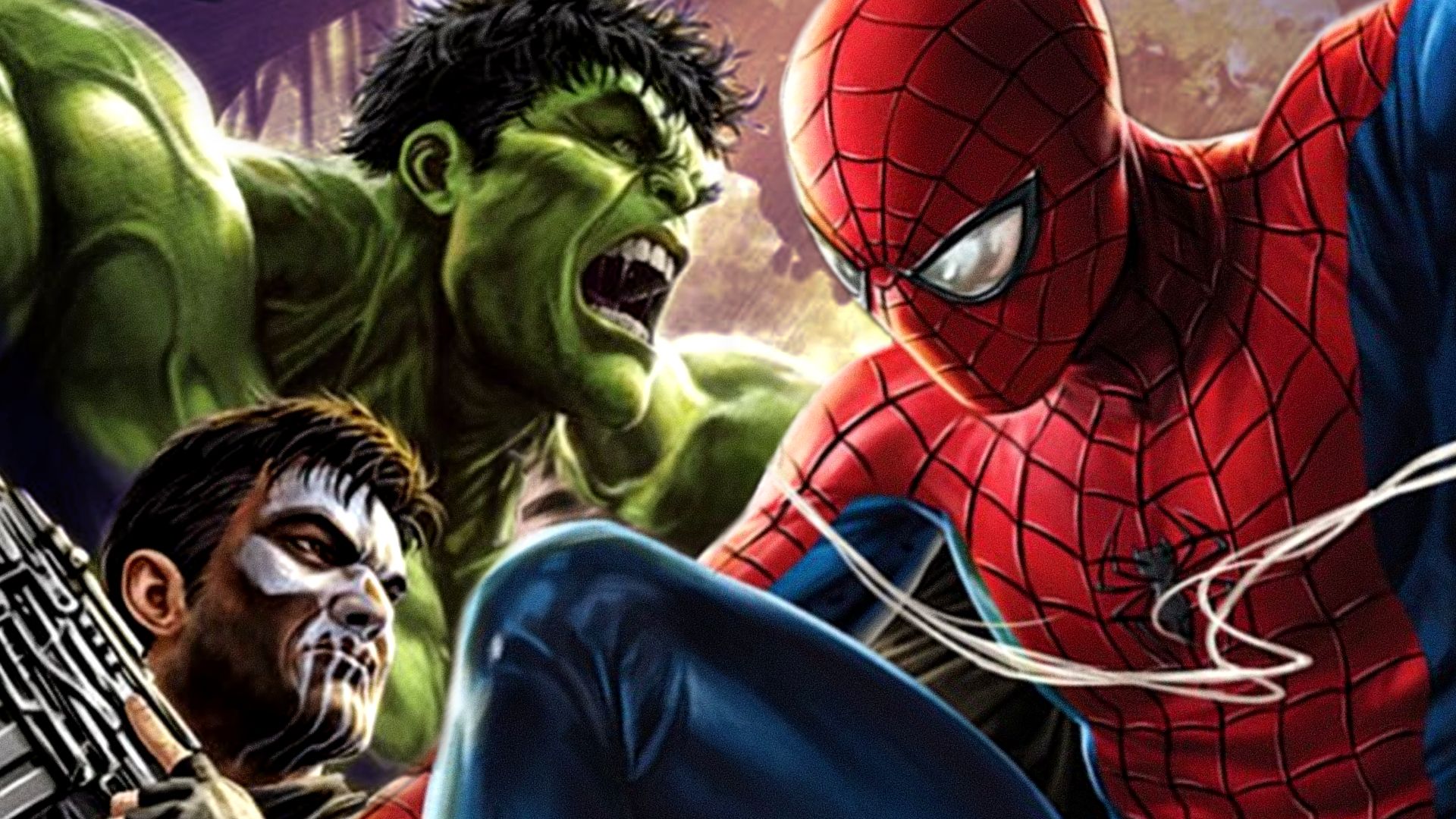 Marvel Officially Reveals Hulk's First Words To Punisher In New Appearance image