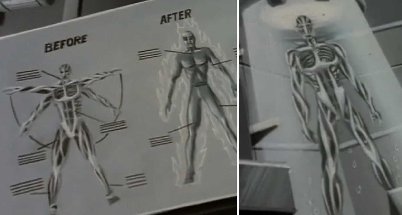 human torch in fantastic four animated series
