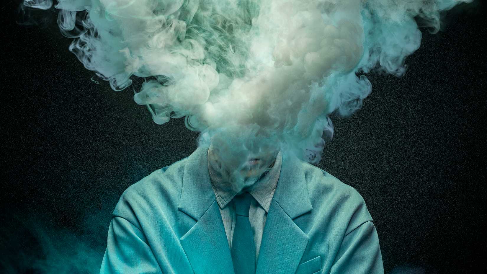 A man turning into gas in Netflix's Human Vapor reboot.