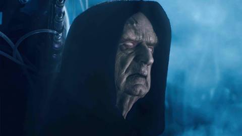 Ian McDiarmid as Emperor Palpatine in The Rise of Skywalker