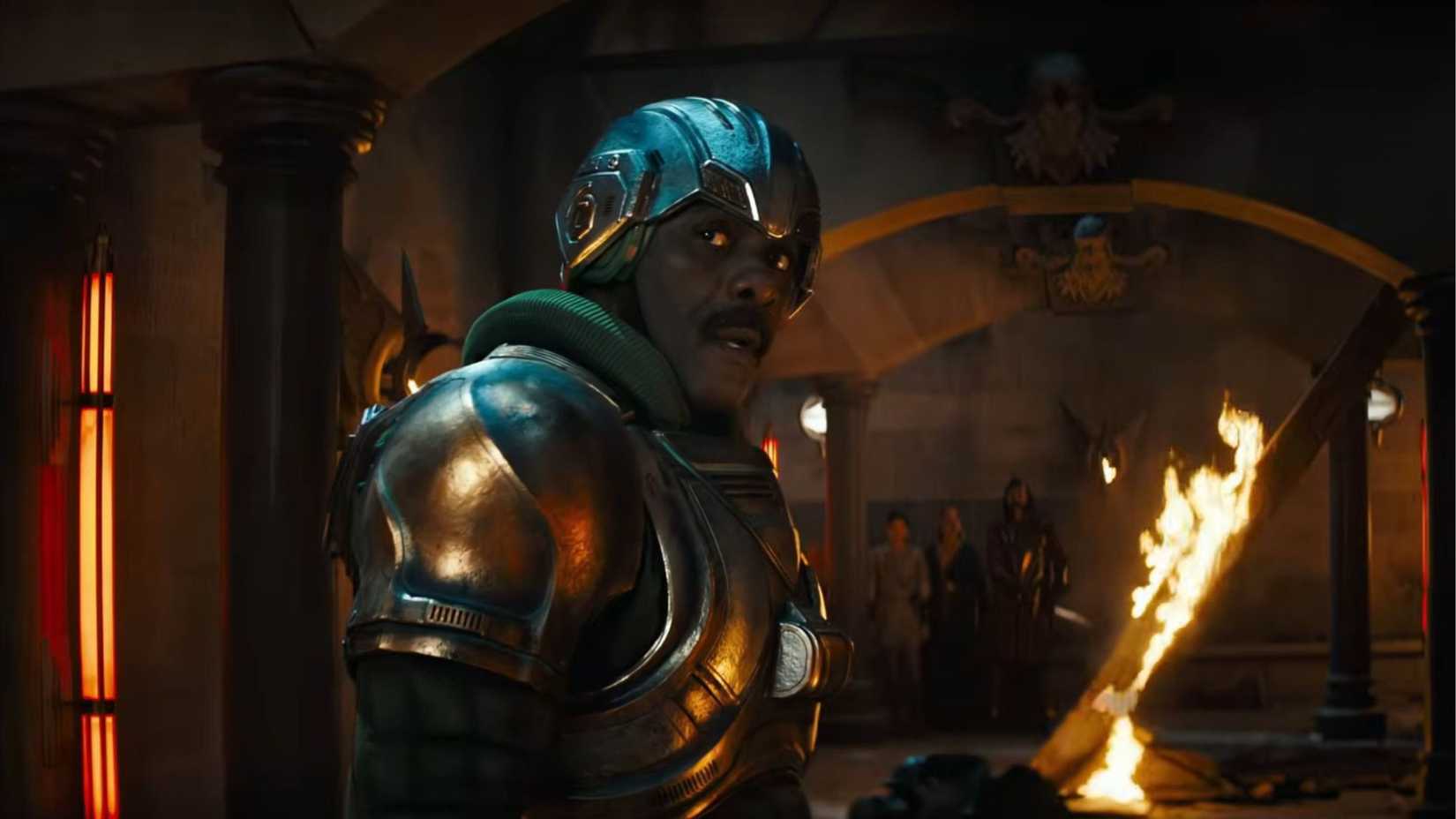 Idris Elba as Man-At-Arms in Masters of the Universe
