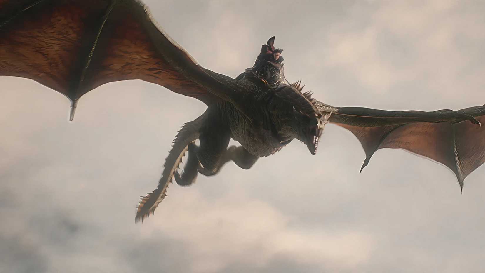 Jacaerys riding Vermax in House of the Dragon season 3