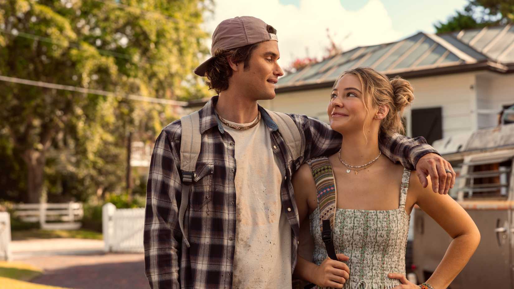 John B and Sarah Cameron in Outer Banks season 5