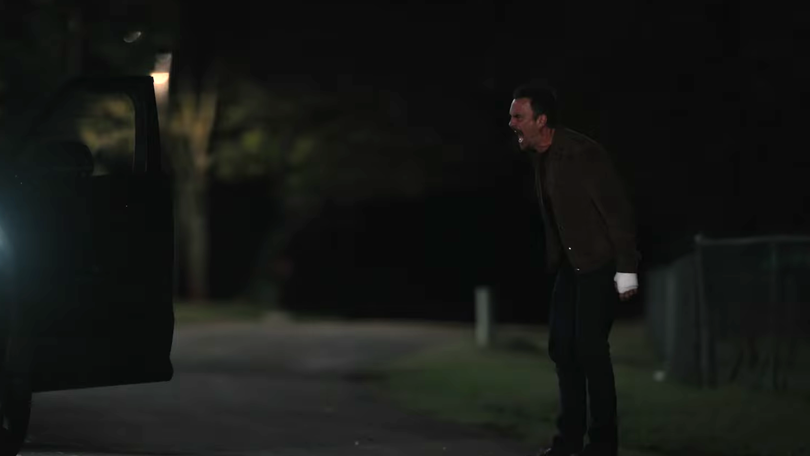 Joqauin screams in Dutton Ranch