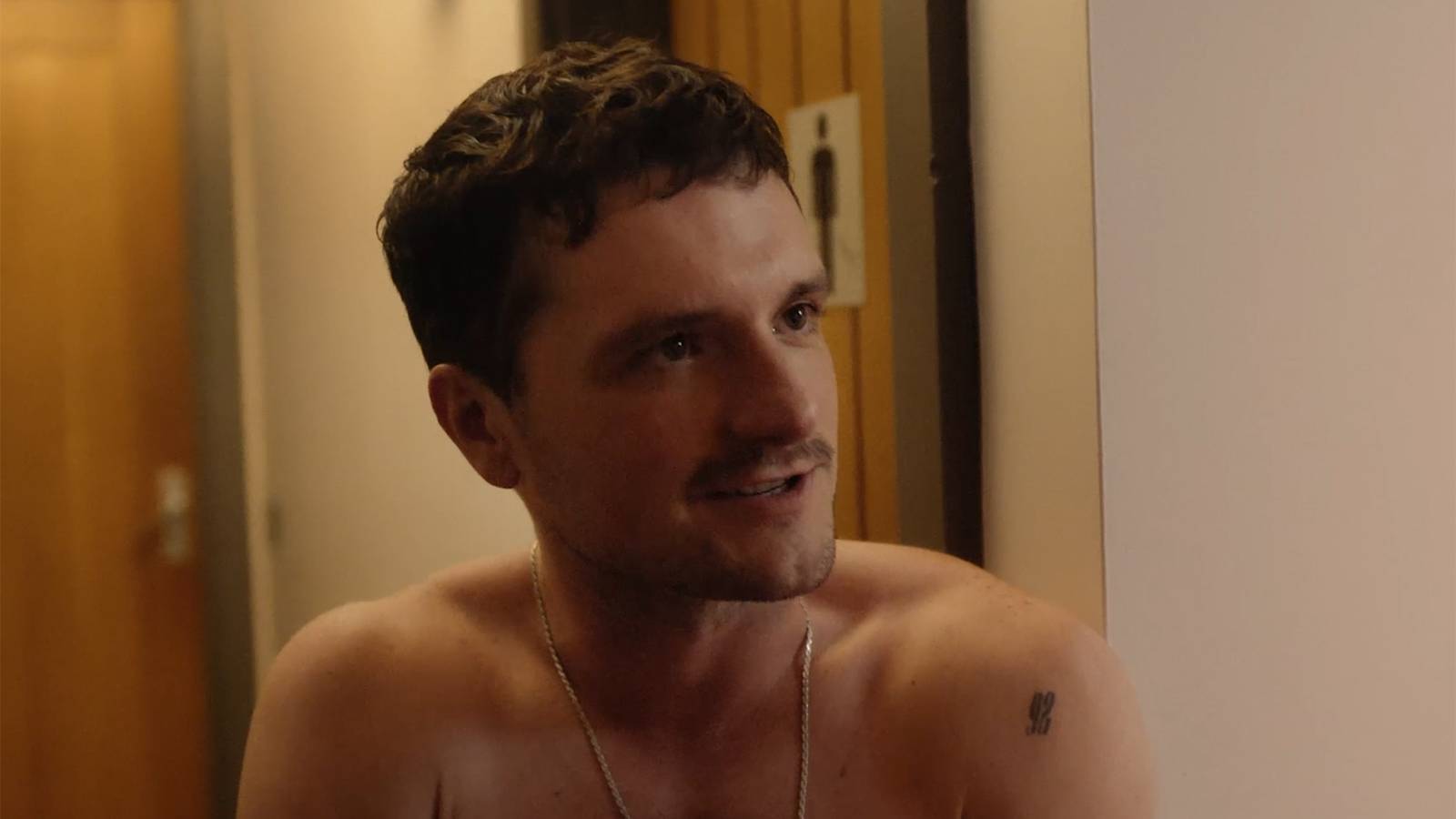Josh Hutcherson Has A Flirtatious Hallway Encounter In Let's Love Clip