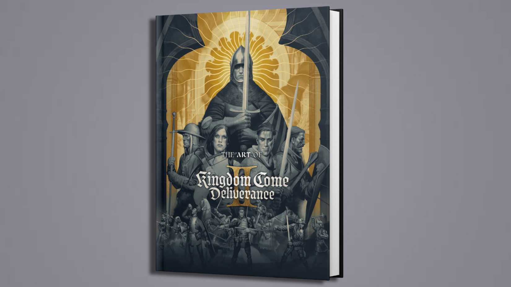 The Kingdom Come Deliverance 2 art book hardback cover.