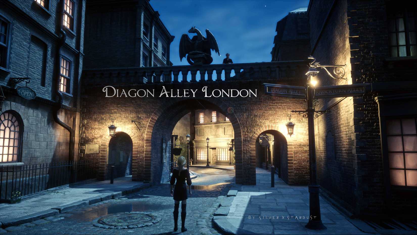 Diagon Alley Mod Hogwarts Legacy
