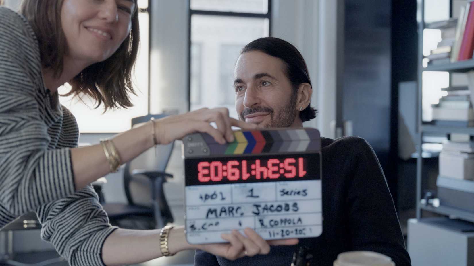 Marc Jacobs being interviewed in Marc by Sofia 