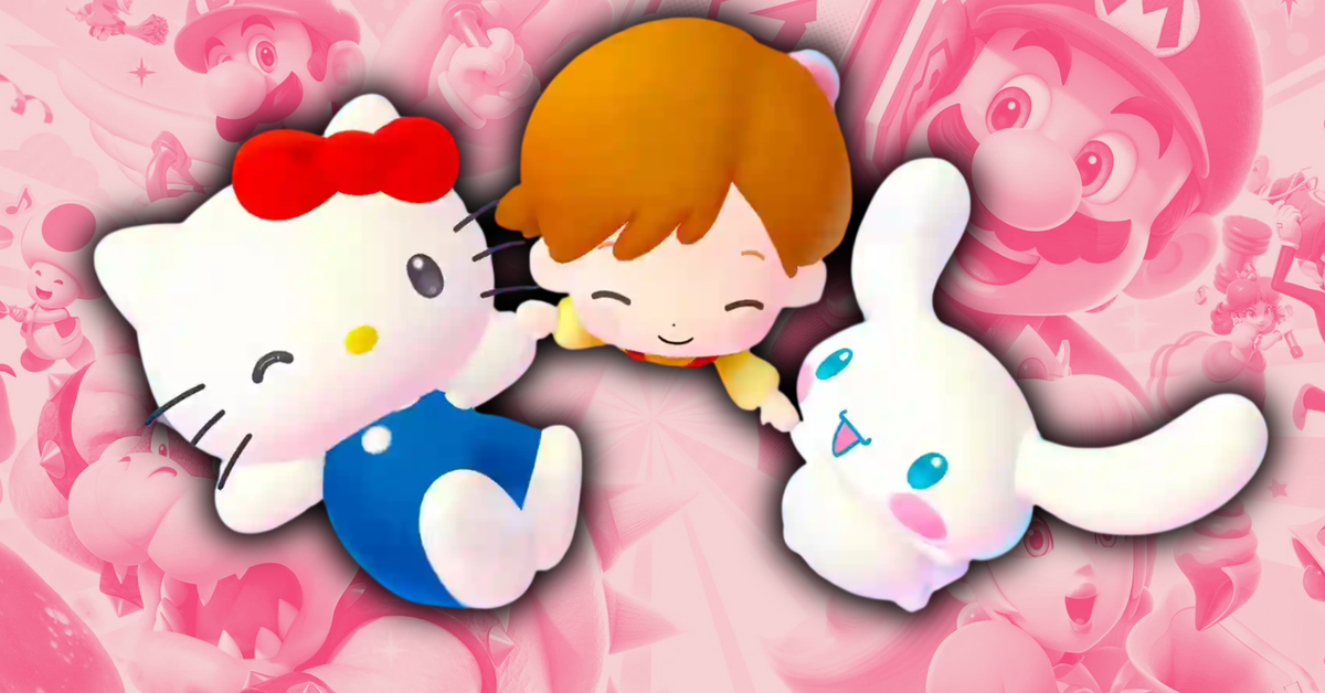 screenrant.com - Hannah Diffey - Hello Kitty Unveils The Adorably Unofficial Mario Party Successor Fans Need