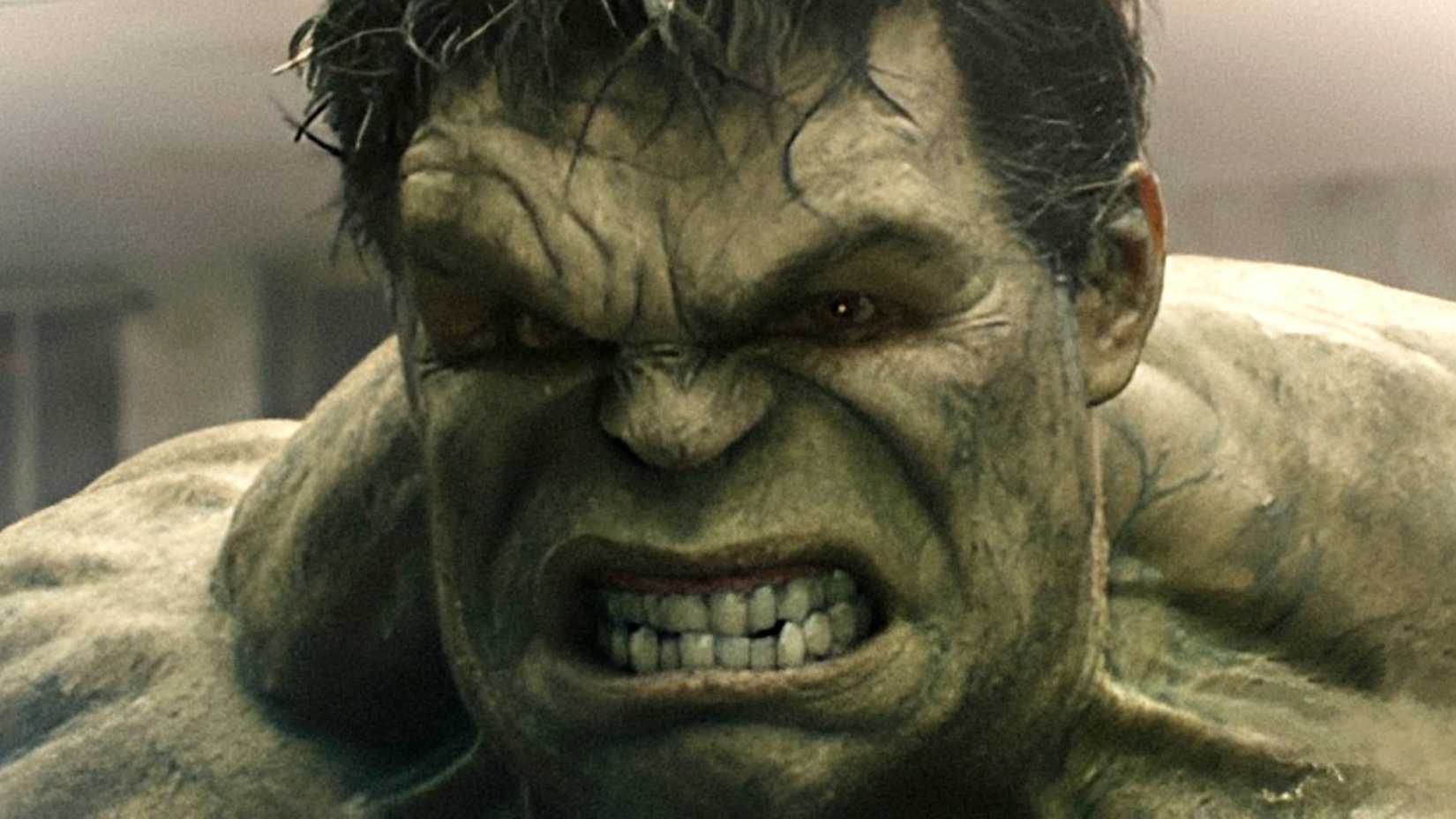 Mark Ruffalo's Hulk snarls in the MCU's Avengers Age of Ultron