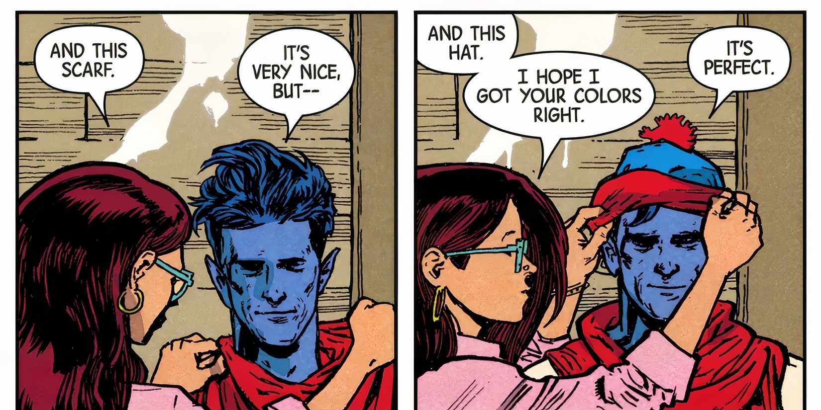 Nightcrawler and MacKenzie DeNeer