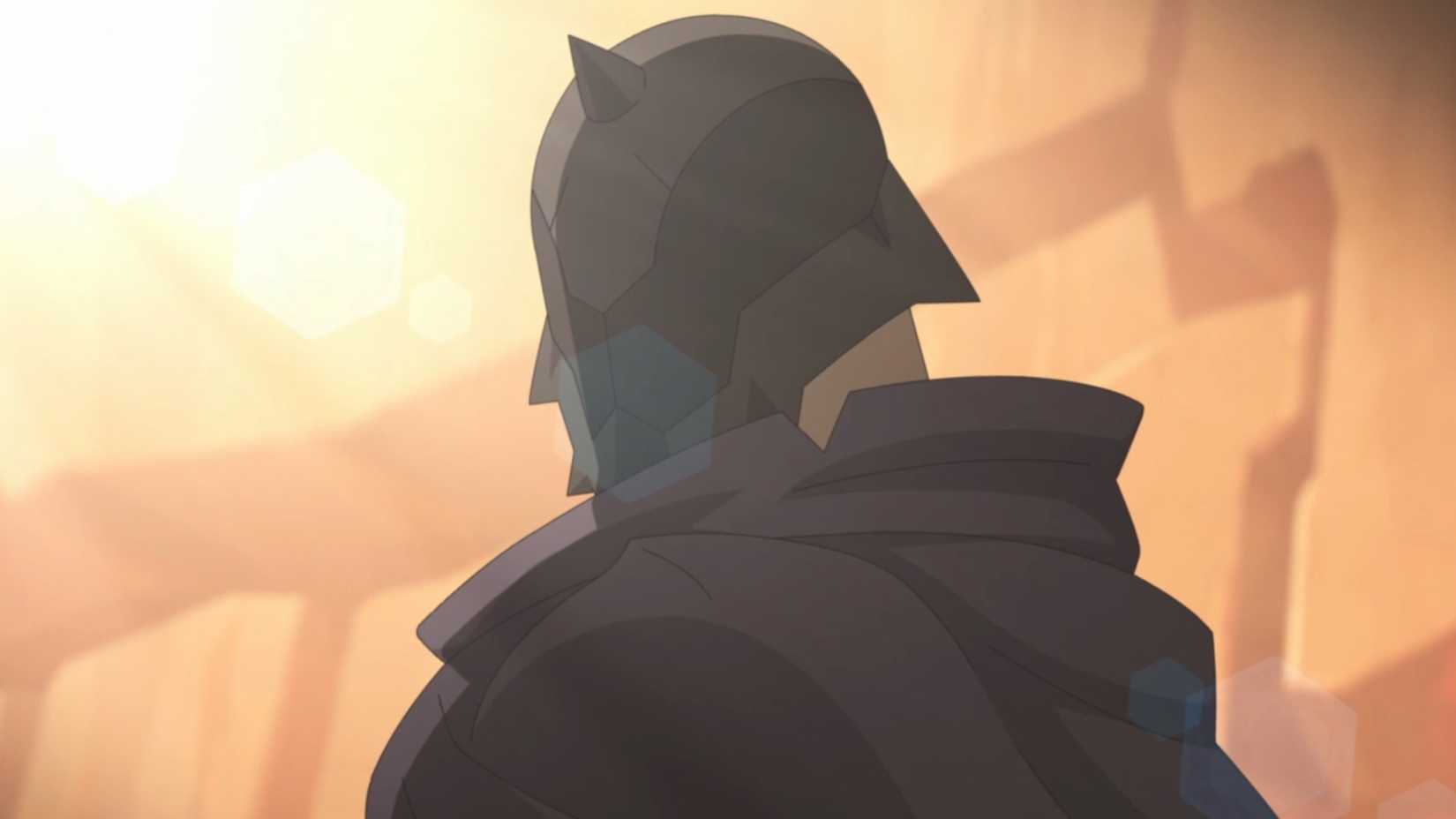 Death Knight listening for trouble in The Legend of Vox Machina season 4x09