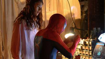 MJ and Spidey working in Spider-Man Brand New Day