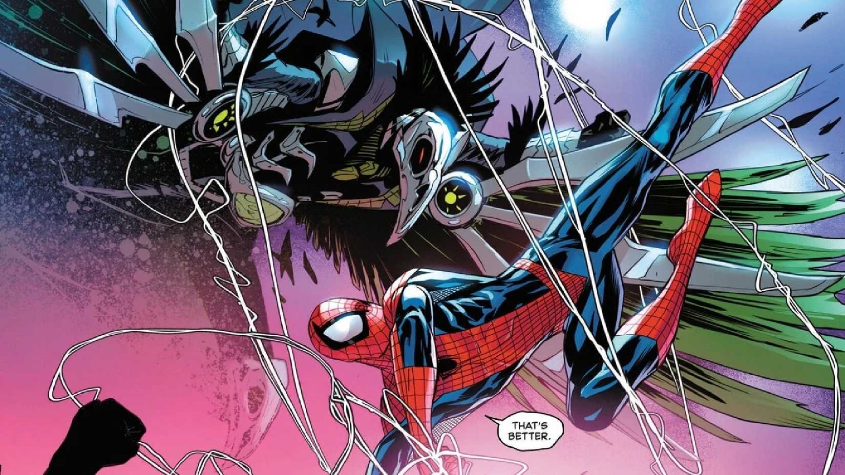 new vulture design in spider-man