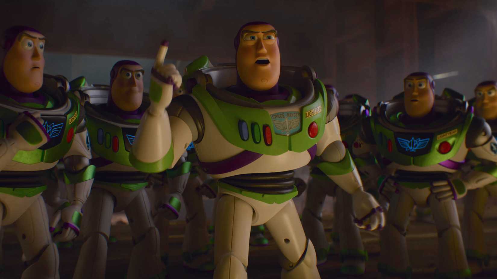 OG Buzz Leading Lightyear Army in Toy Story 5