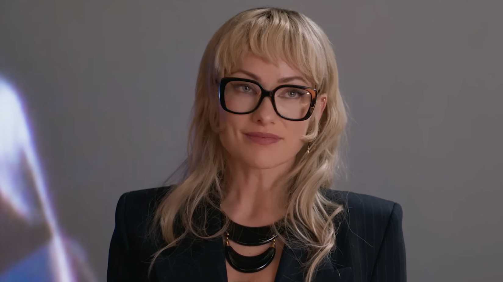 Olivia Wilde looks on in I Want Your Sex