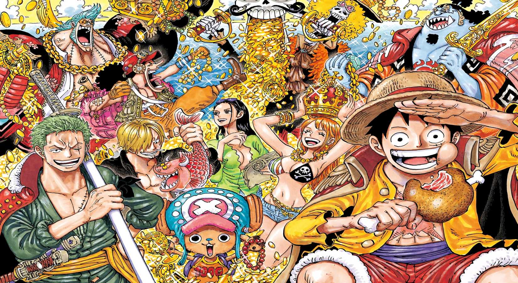 Les Pirates du Chapeau de Paille dans le manga