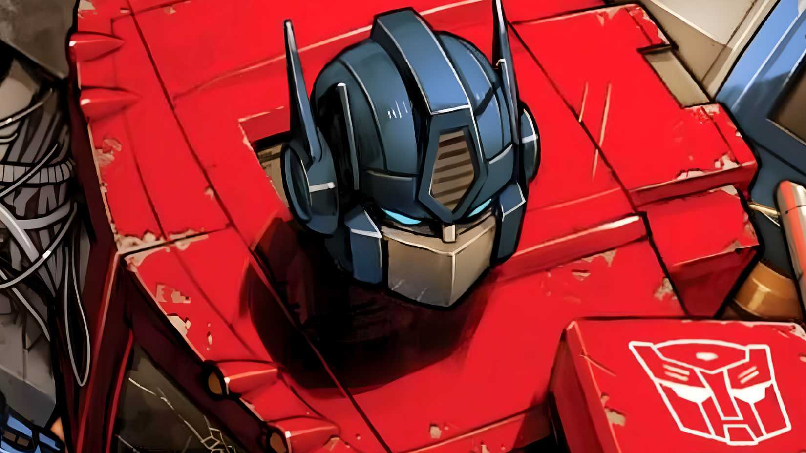 Optimus Prime shines vibrantly in Transformers comic cover