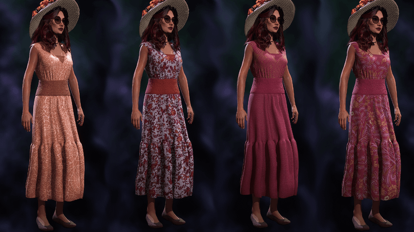 Image shows new cosmetics in the Poolside Loungewear mod