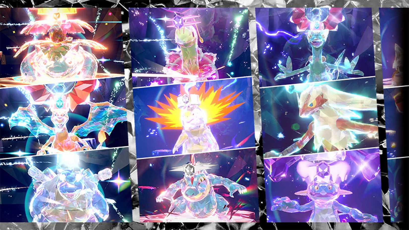 A series of Tera starter pokemon in Pokemon Scarlet and Violet.