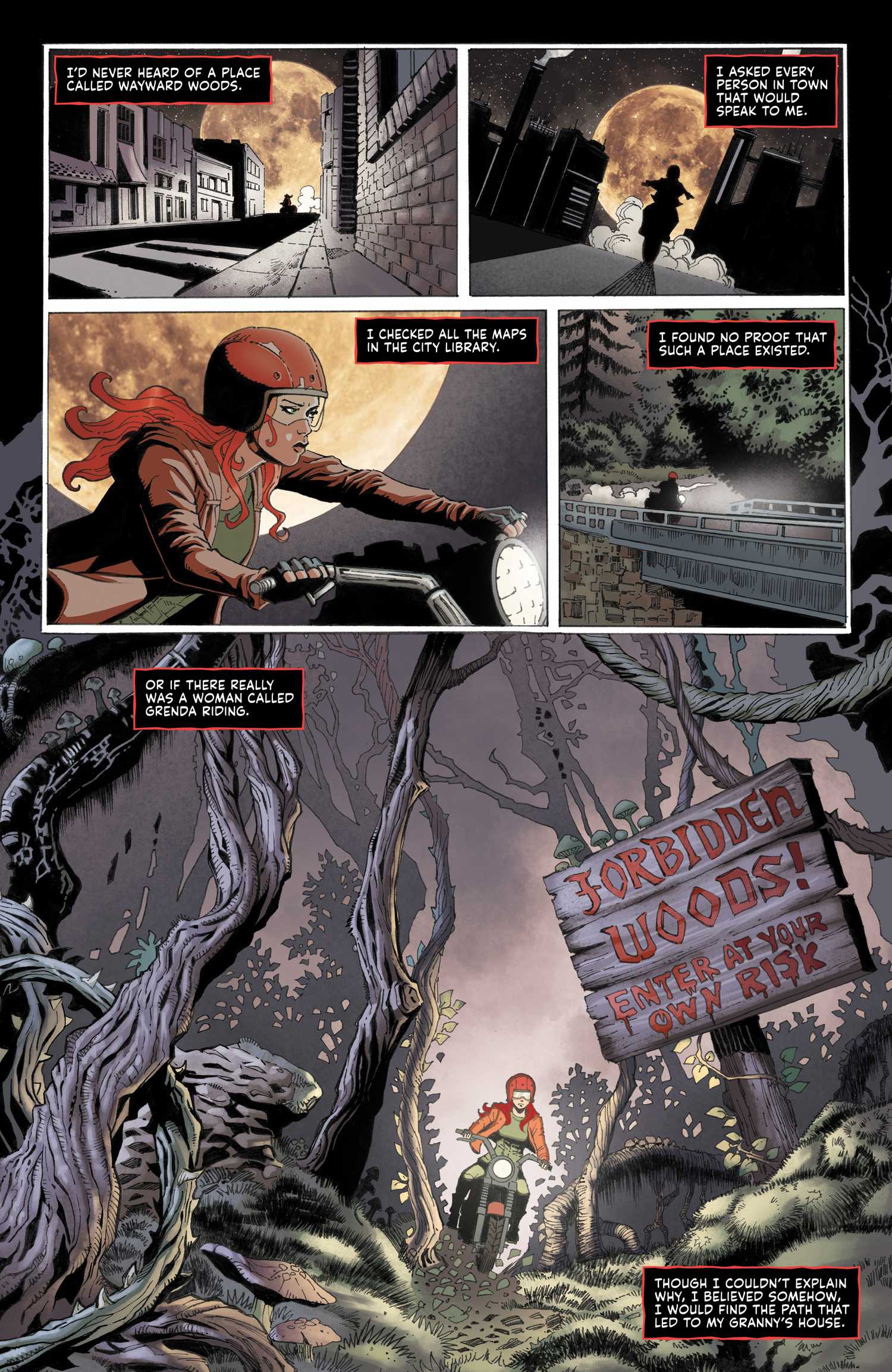 Red Riding Rise of the Alpha Huntress Preview Page 1