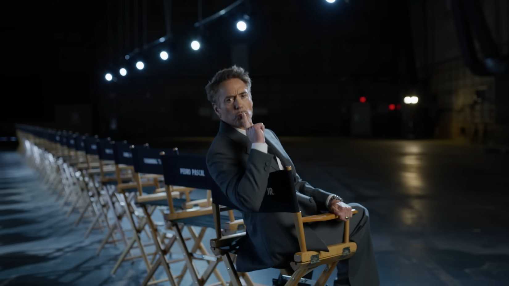 Robert Downey Jr. in an Avengers Doomsday promotional video