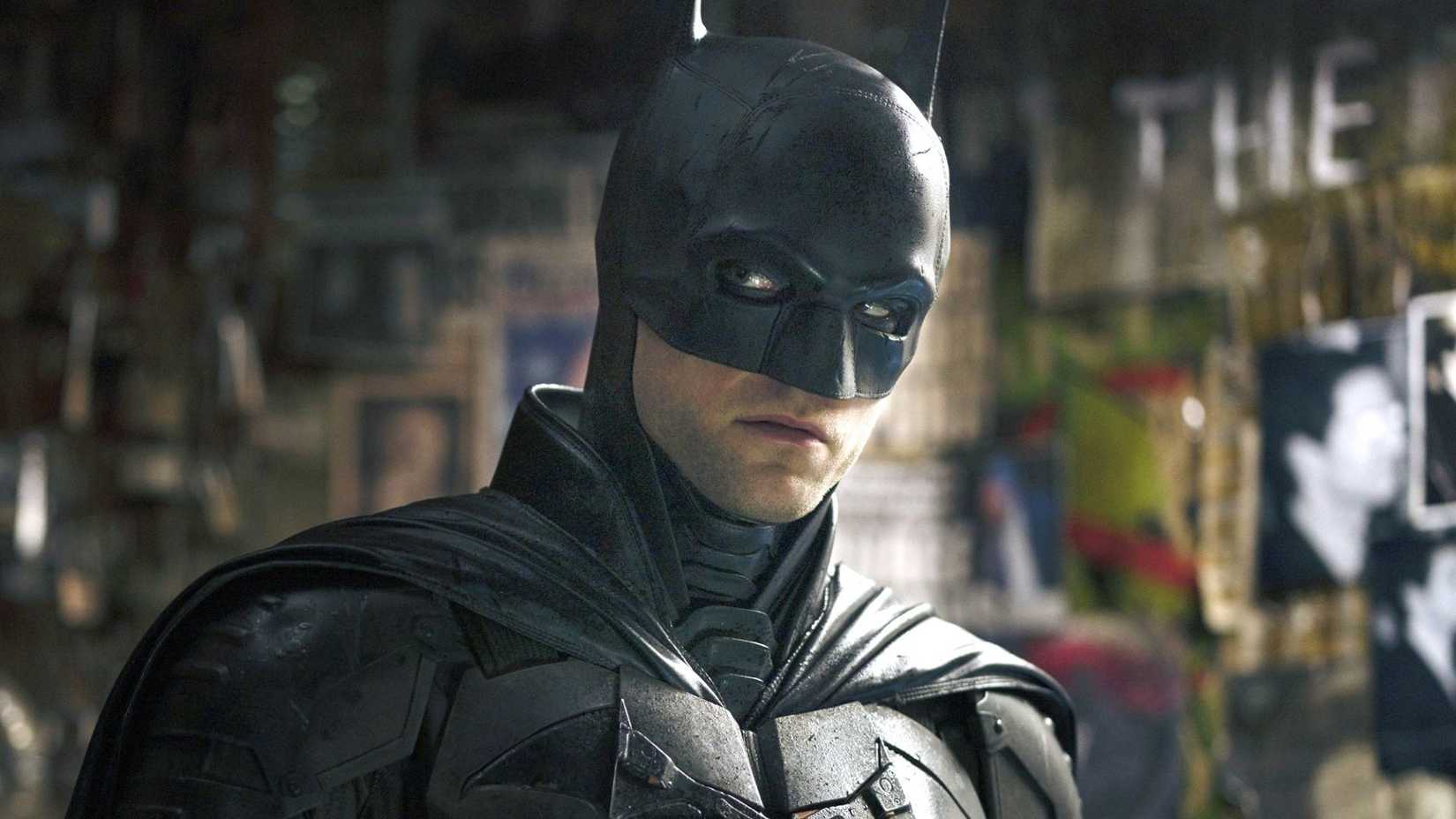 Robert Pattinson as Batman in The Batman