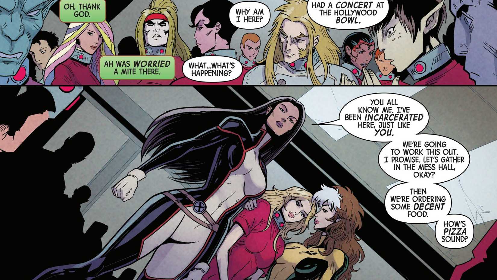 rogue asks monet and quicksilver to lead the uncanny x-men 2