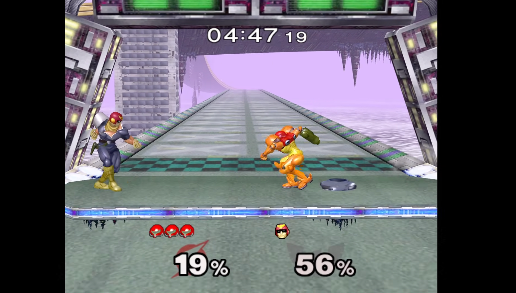 התמונה מציגה יציאת Super Smash Bros. Melee PC