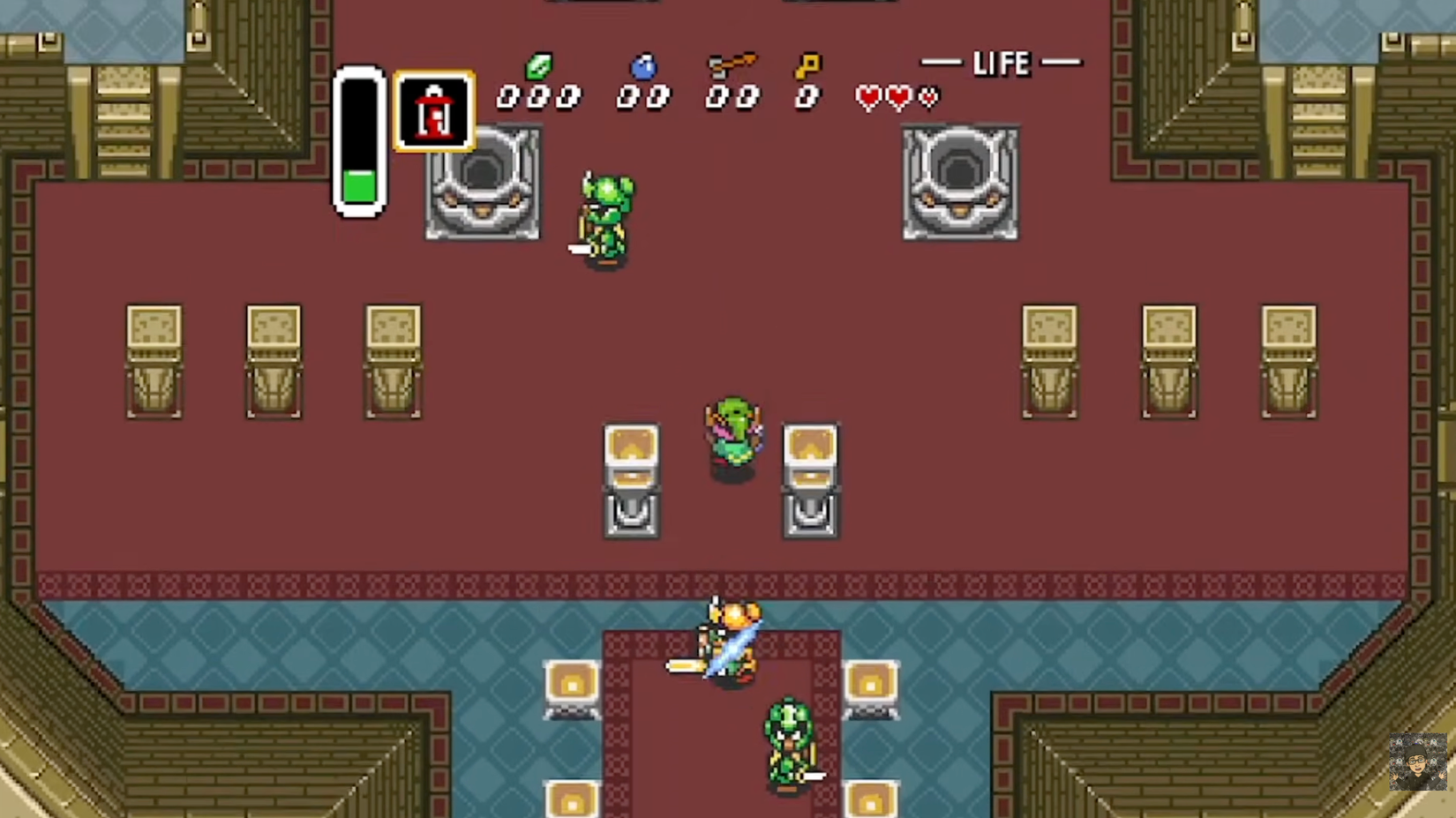 Image shows a PC port for The Legend of Zelda: A Link to the Past