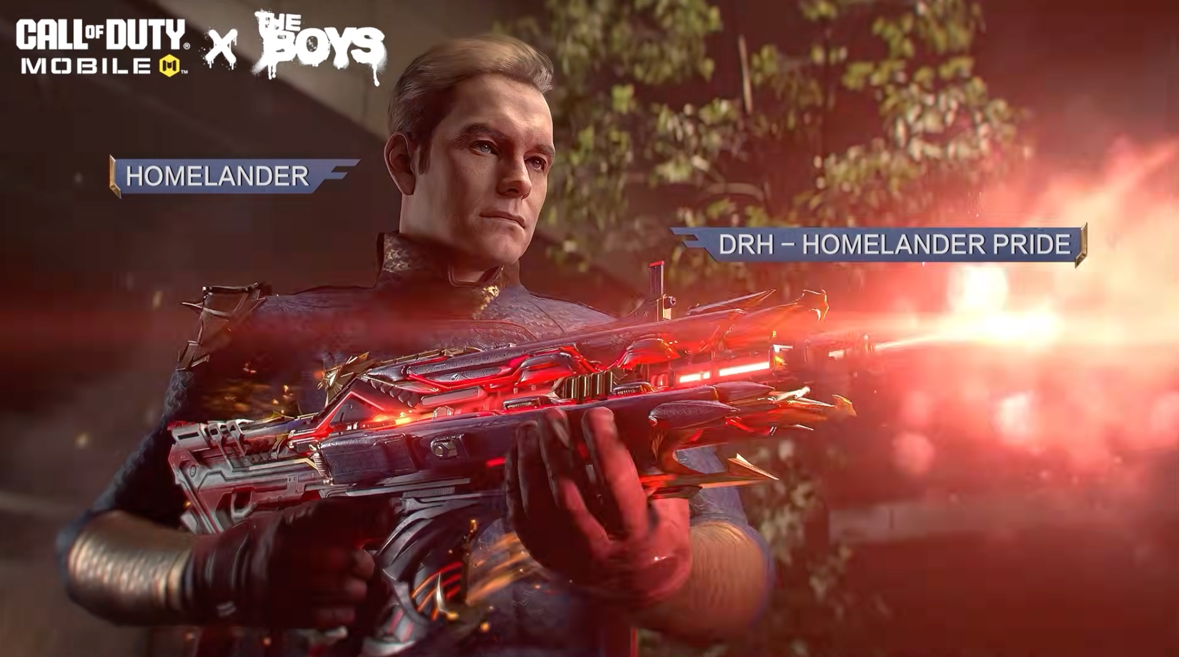 Image shows Homelander in Call of Duty: Mobile