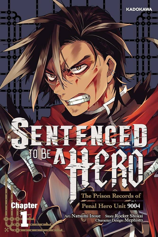 Sentenced to Be a Hero, Vol. 1 manga The Prison Records of Penal Hero Unit 9004