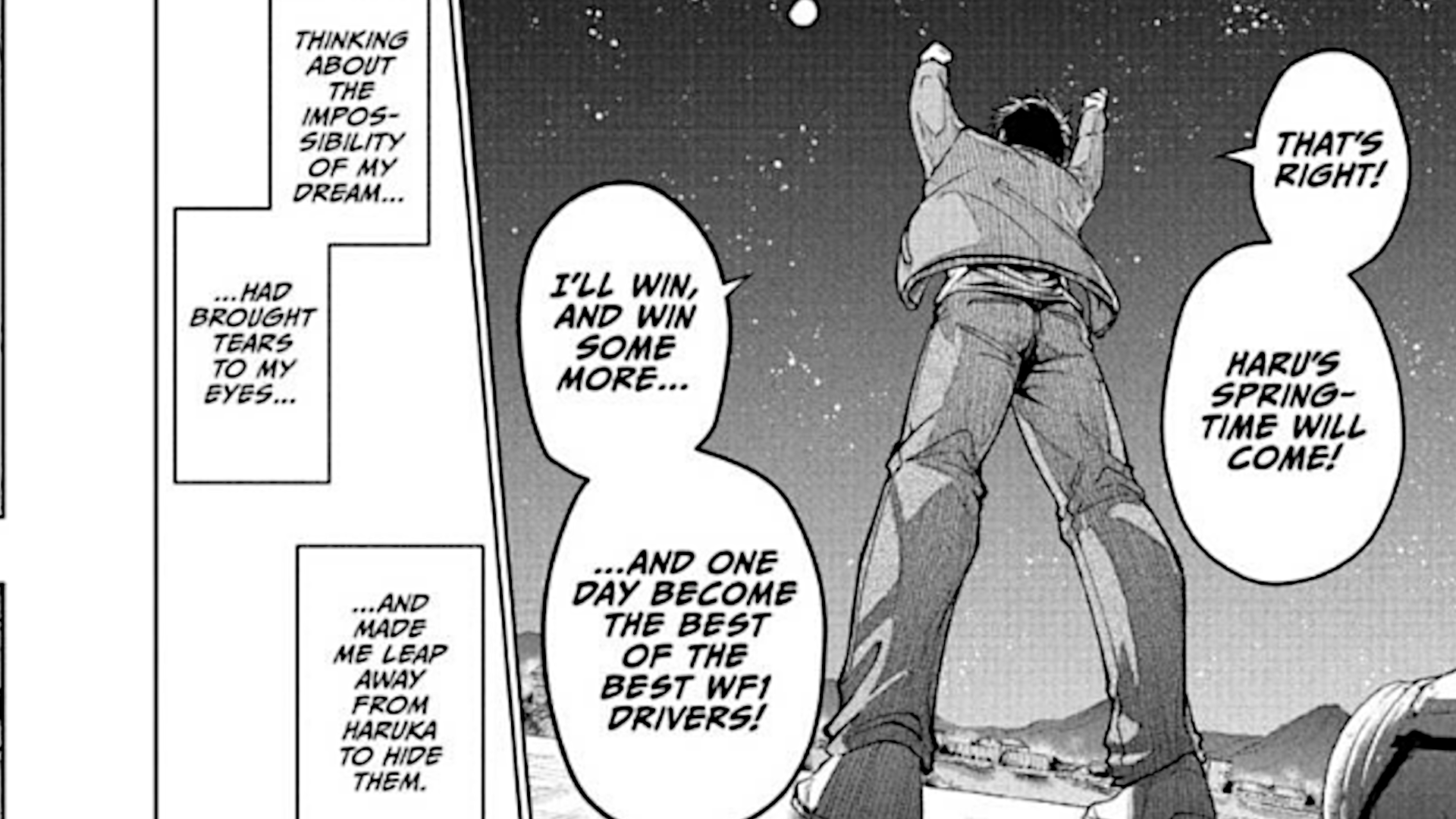 Hal Formula Miharu dreams to become the best WF1 driver