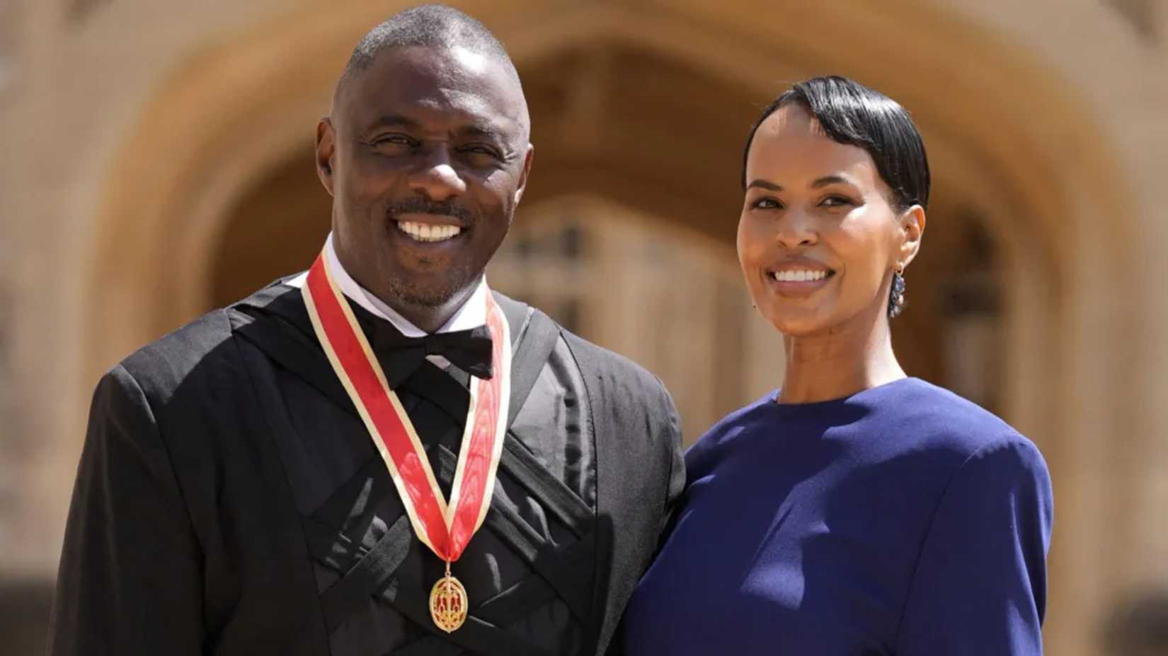 Sir Idris Elba and wife Sabrina