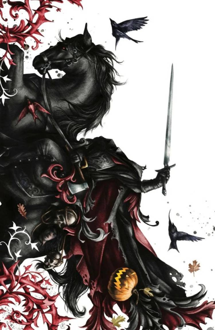 Sleepy Hollow The Witches of the Western Wood #1 cover art headless horseman