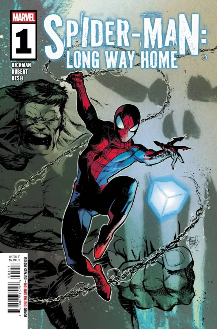 Spider-Man Long Way Home Preview COVER