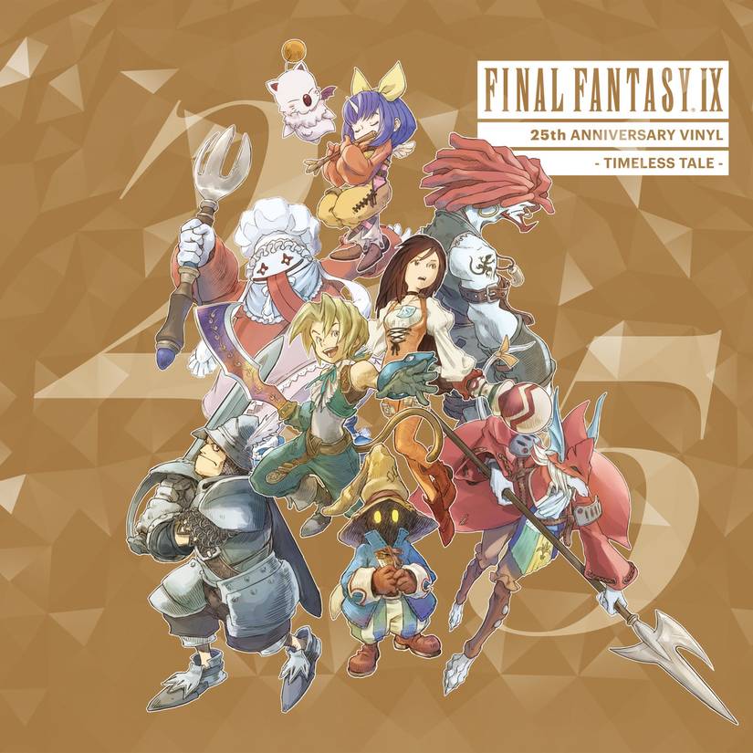 Image shows the cover for FINAL FANTASY IX 25th Anniversary Vinyl - Timeless Tale