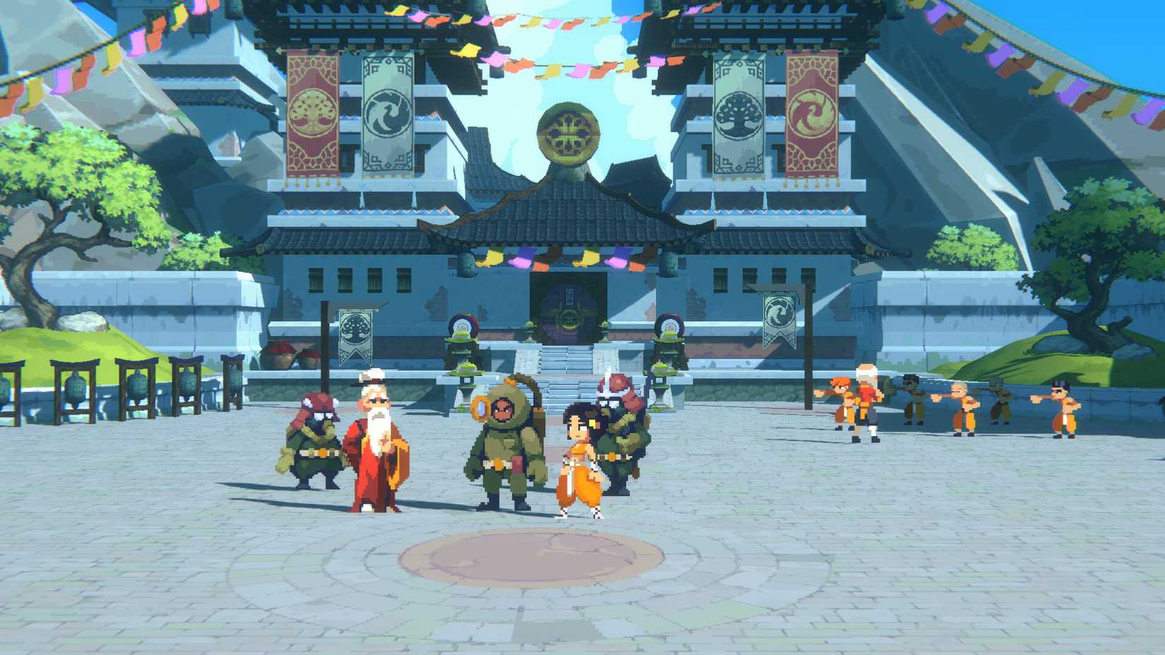 Image shows gameplay from Akatori