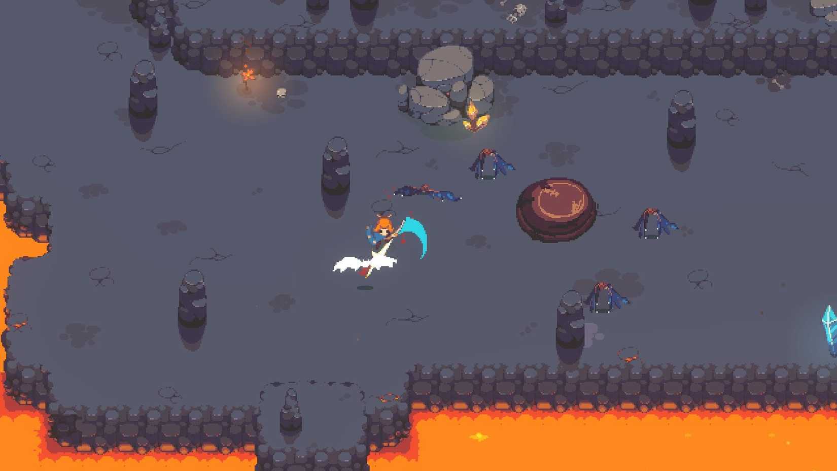 Image shows gameplay from Kloa - Child of the Forest