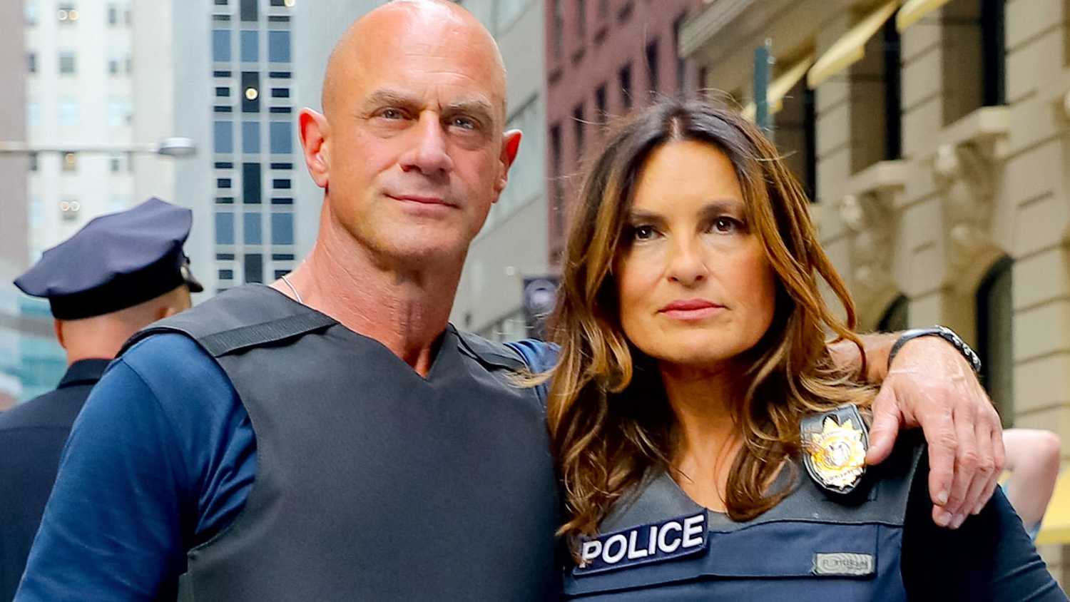 Stabler e Benson em Law & Order: SVU