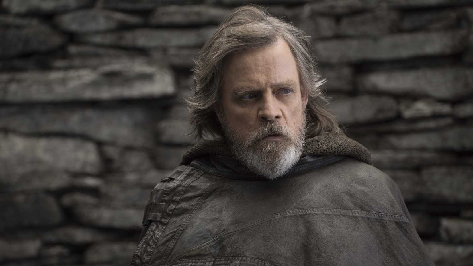Mark Hamill as Luke Skywalker in Star Wars: The Last Jedi