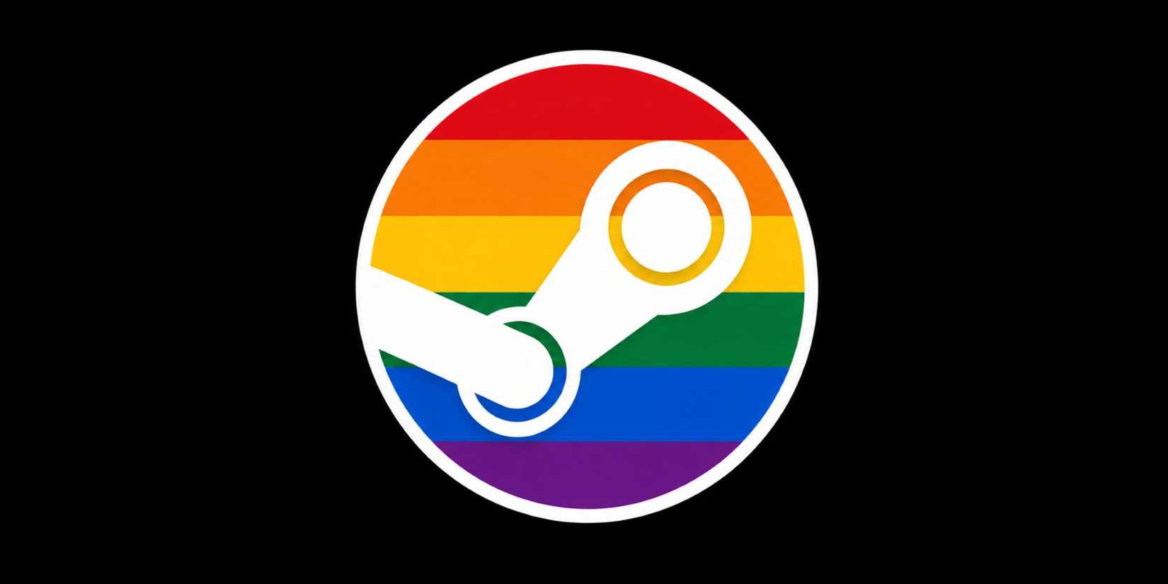 Steam logo LGBTQ friendly 