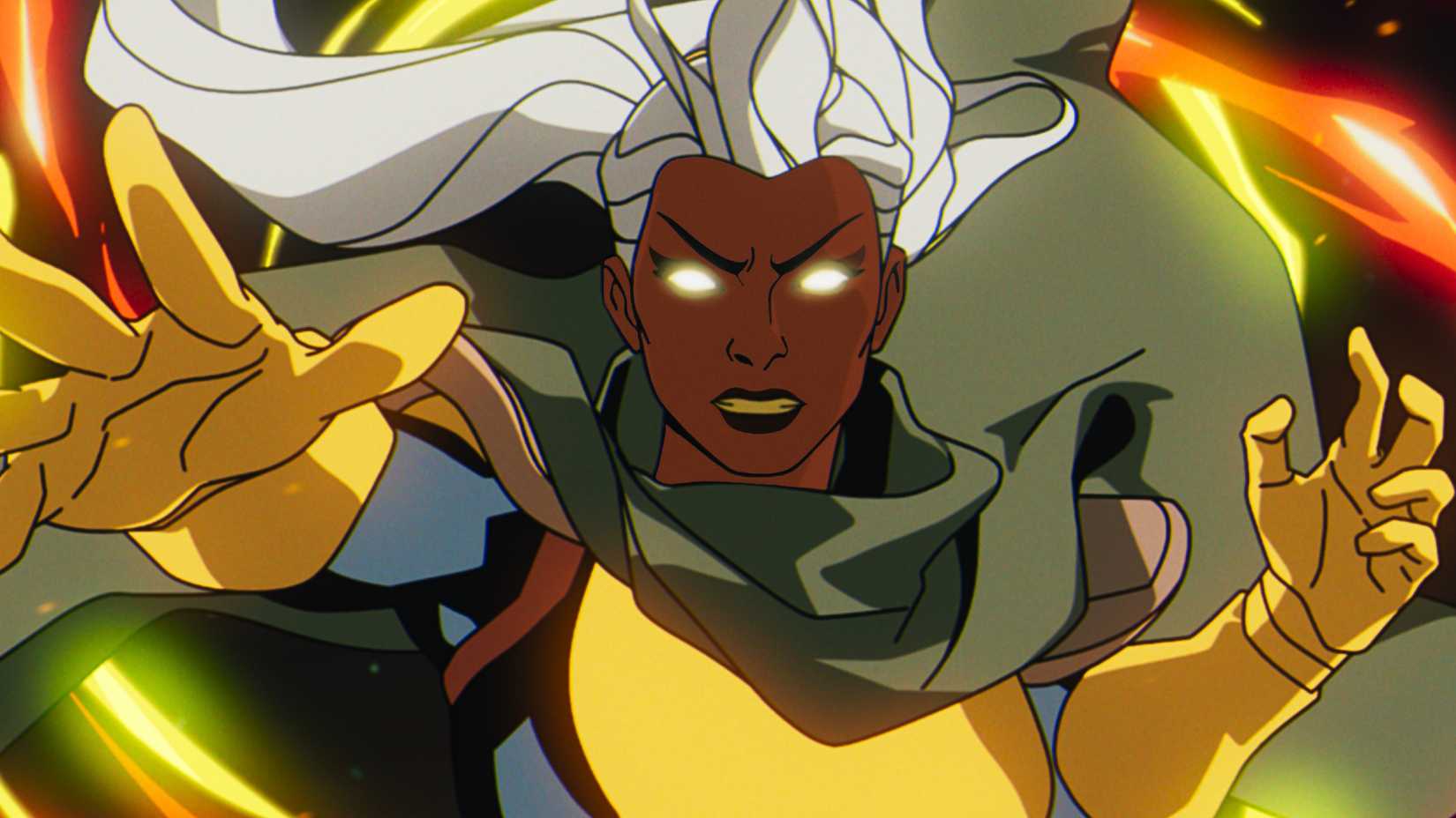 Storm using her powers in X-Men 97 season 2