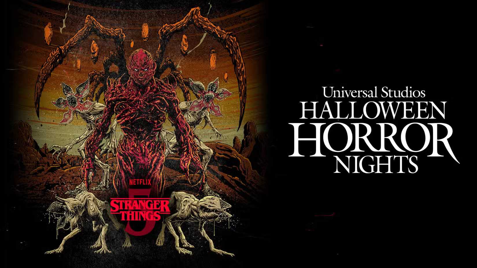 Image shows Universal Studios' Halloween Horror Nights poster