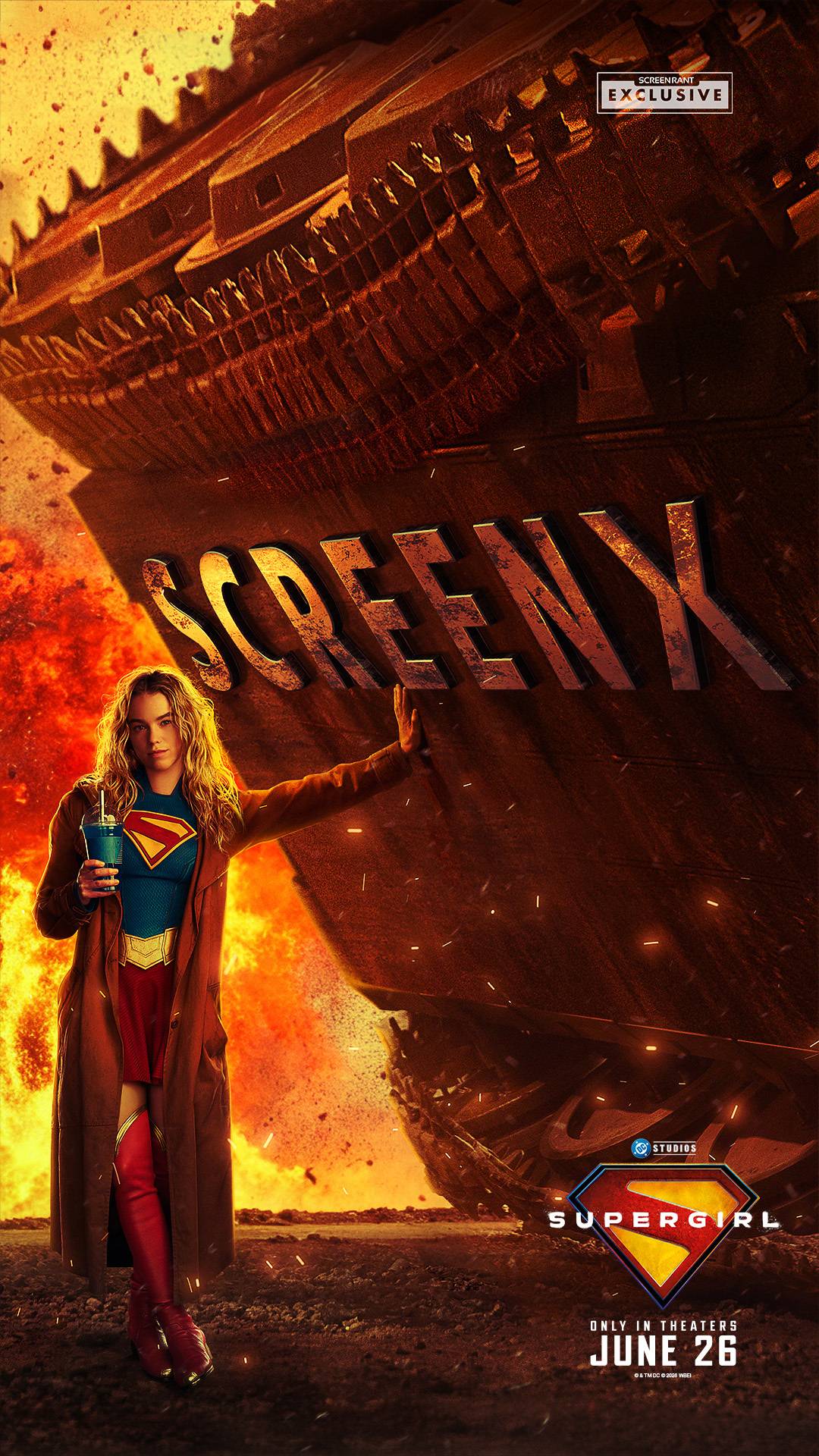 supergirl 2026 screenx poster screenrant exclusive 1080x1920 watermarked