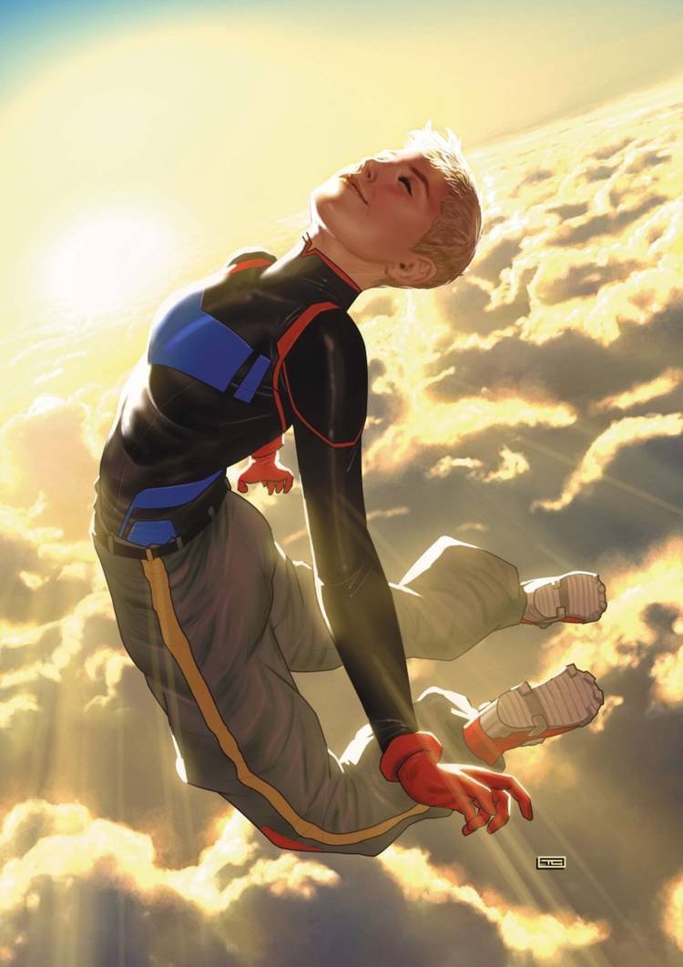 Supergirl Survive #4 cover art nightwing costume