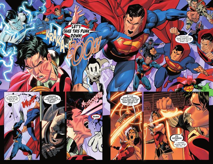 Superman #39 Superboy-Prime vs Superman