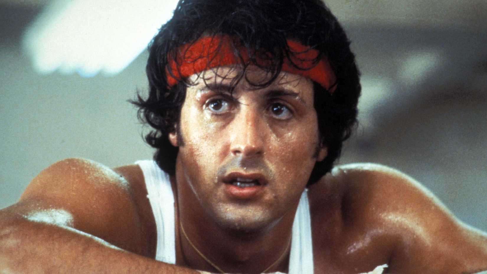 Sylvester Stallone as Rocky Balboa in Rocky II
